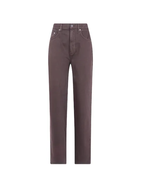 LouLou de Saison straight-leg jeans Brown SAMURLDS