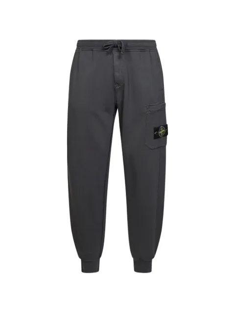 Stone Island logo-patch track pants Grey L2S156200021S0051