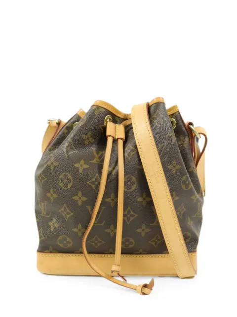Louis Vuitton Pre-Owned Monogram Noé BB bucket bag Brown M40817
