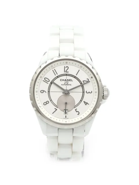 CHANEL Pre-Owned J12 Ceramic 38mm watch White H38372022