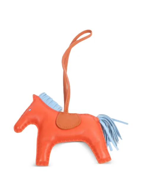 Hermès Pre-Owned Rodeo MM bag charm Orange 9T7N2V064930CA