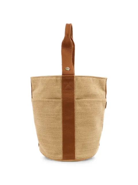 Hermès Pre-Owned Saxo MM bucket bag Neutrals NA