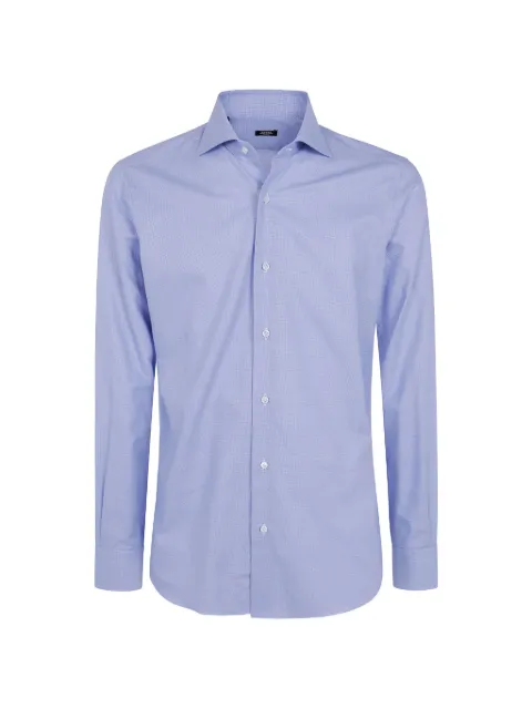 Barba cotton shirt Blue I1U13P0157012U