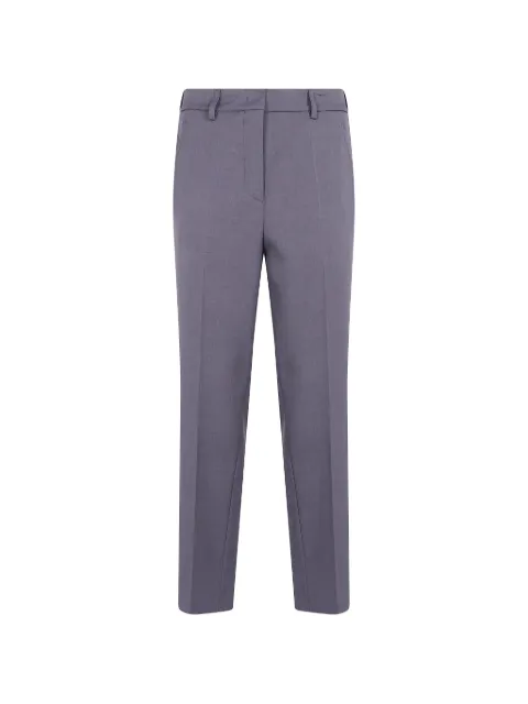 DRHOPE pressed-crease wide-leg trousers Grey 44914334099