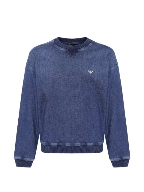 Emporio Armani denim sweatshirt Blue EM006614AF27722