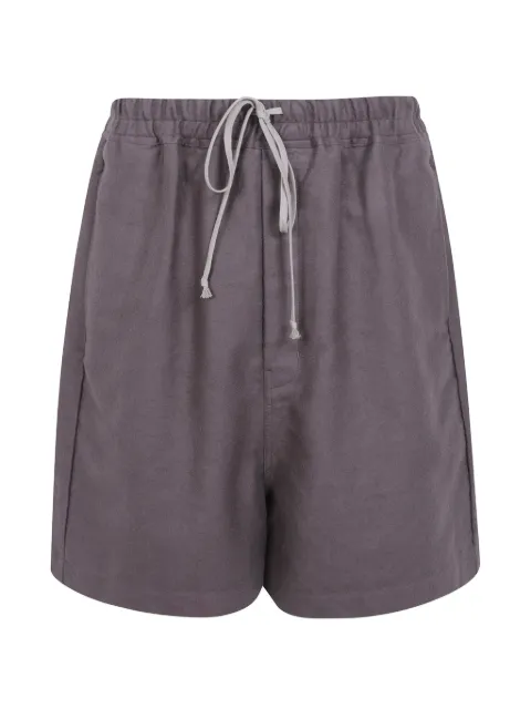 Rick Owens Faun elasticated-waistband shorts Grey RU02F4374MOR