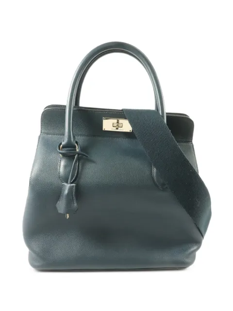 Hermès Pre-Owned Toolbox 26 tote bag Green TZ7PHW