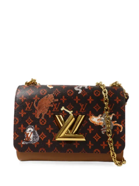 Louis Vuitton Pre-Owned Catgram Twist MM shoulder bag Brown M44408