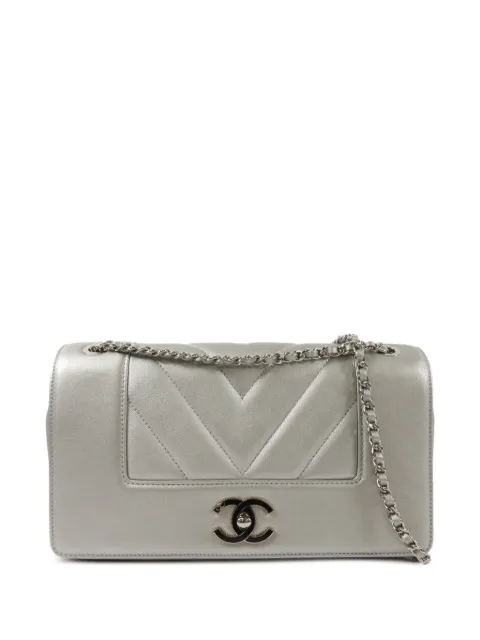CHANEL Pre-Owned CC Mademoiselle shoulder bag Silver A93084