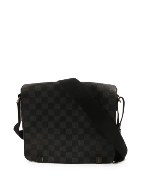 Louis Vuitton Pre-Owned PM District Damier Graphite shoulder bag Black N41028