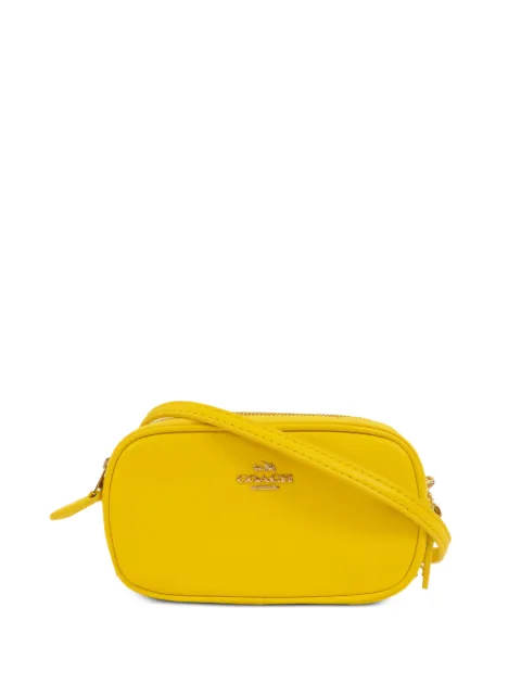 Coach Vintage logo plaque shoulder bag Yellow A157353034