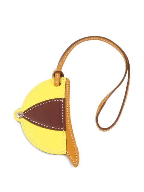 Hermès Pre-Owned Paddock Bombe charm bag Yellow NA