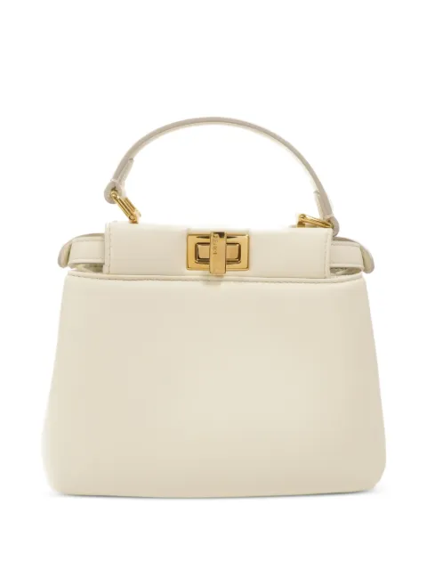 Fendi Pre-Owned XS Peekaboo tote bag Neutrals 8BN320