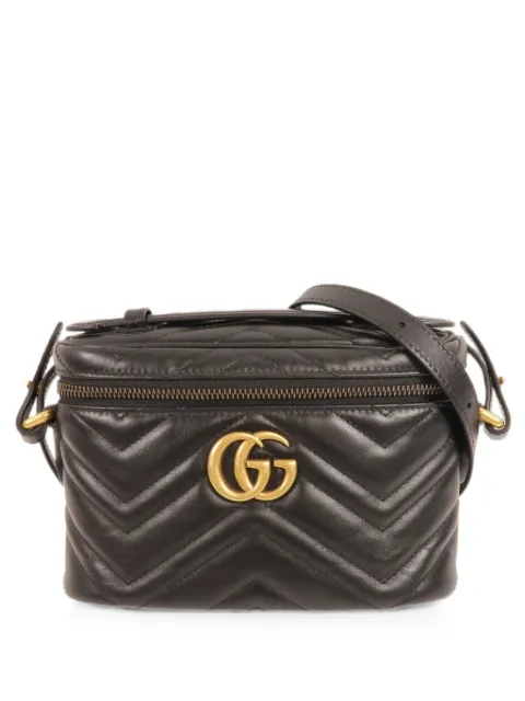 Gucci Pre-Owned Mini Marmont tote bag Black 672253