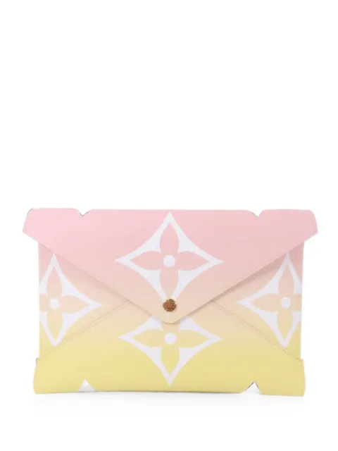 Louis Vuitton Pre-Owned Pochette Kirigami Monogram clutch bag Pink M80377