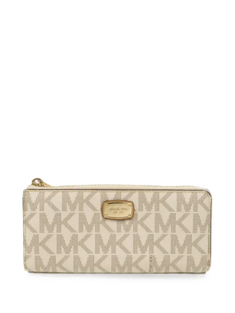 Michael Kors Vintage monogram-pattern wallet Neutrals 35F7GTTE7B