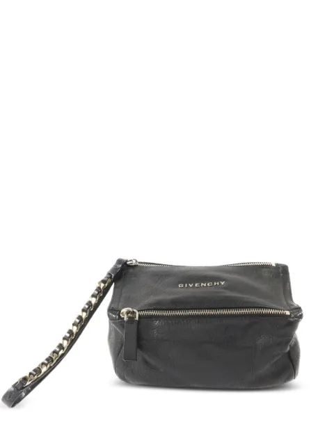 Givenchy Pre-Owned Pandora leather pouch Black TE0144