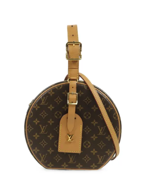 Louis Vuitton Pre-Owned Petite Boite Chapeau Monogram shoulder bag Brown M43514