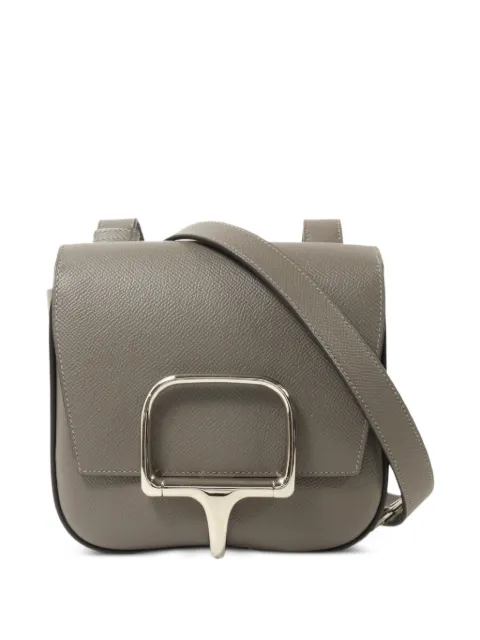 Hermès Pre-Owned mini Della Cavalleria shoulder bag Grey U8FPHW