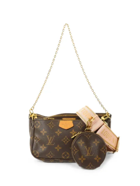 Louis Vuitton Pre-Owned Multi Pochette Accessoires Monogram shoulder bag Brown M44840