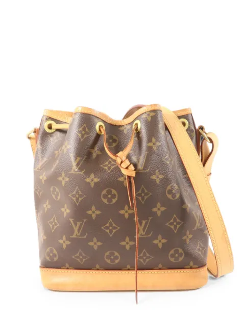 Louis Vuitton Pre-Owned BB Noe Monogram bucket bag Brown M40817