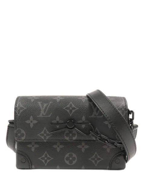 Louis Vuitton Pre-Owned Steamer Monogram Eclipse shoulder bag Black M81783