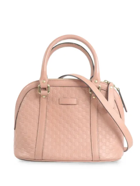Gucci Pre-Owned Micro Guccissima tote bag Pink 449654