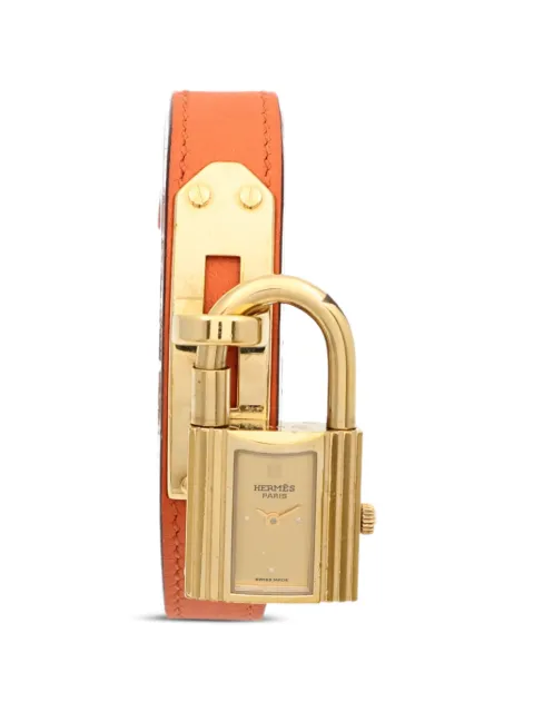 Hermès Pre-Owned Kelly 20mm watch Gold PORANGE