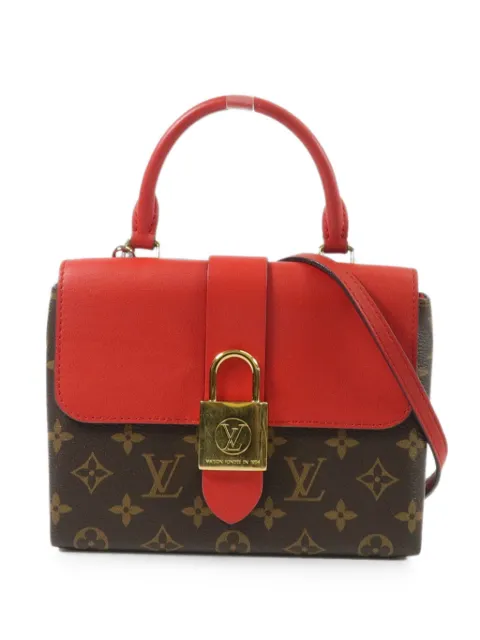Louis Vuitton Pre-Owned BB Locky satchel bag Brown M44322