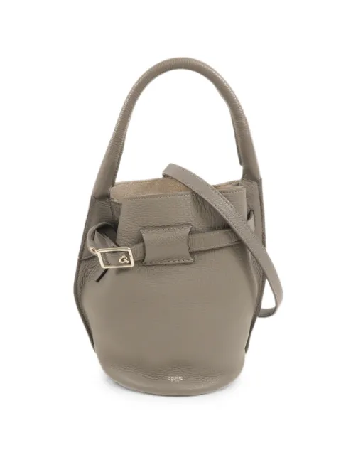 Celine Pre-Owned nano Big Bag two-way bucket bag Grey 187243A4U10DC