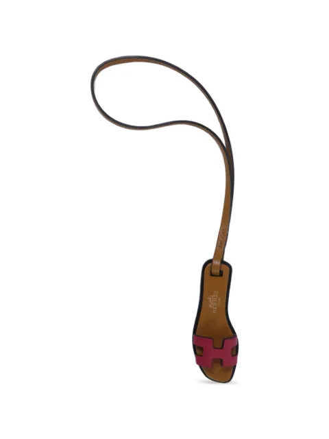 Hermès Pre-Owned Oran Nano bag charm Brown NA