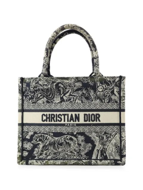 Christian Dior Pre-Owned small Book Tote Oblique tote bag Blue M126522AUM8