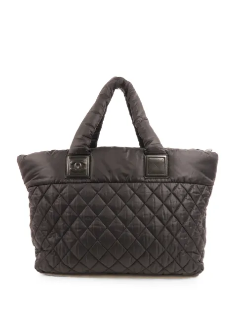 CHANEL Pre-Owned Coco Cocoon quilted tote bag Black 20100535
