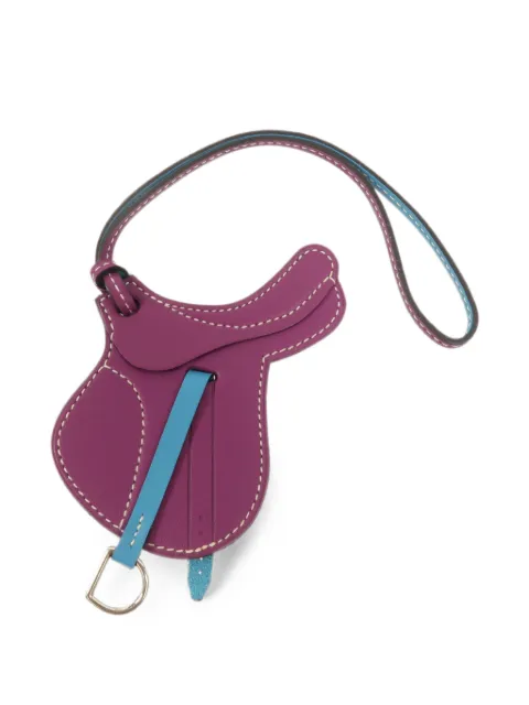 Hermès Pre-Owned Paddock Selle charm Purple 067304CK
