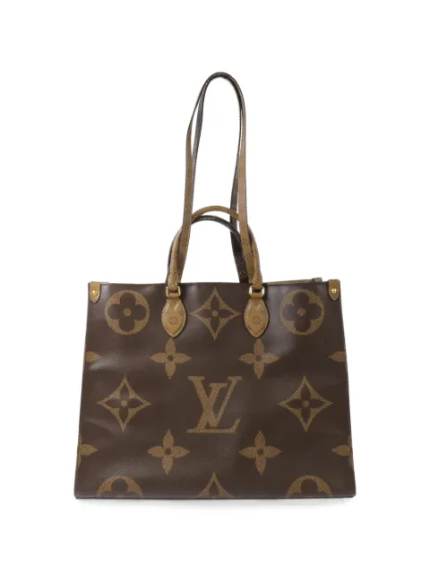 Louis Vuitton Pre-Owned GM Monogram Giant On The Go tote bag Brown M44576