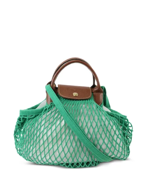 Longchamp Le Pliage Filet shoulder bag Green 10121HVH