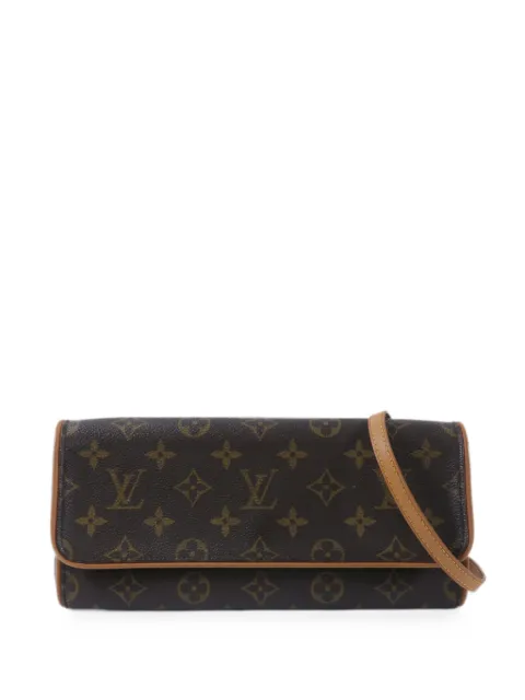 Louis Vuitton Pre-Owned GM Monogram Pochette Twin shoulder bag Brown M51852