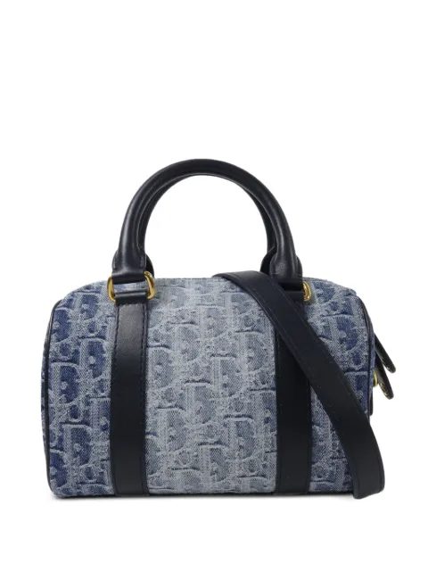 Christian Dior Pre-Owned 20 Groove Dior Oblique tote bag Blue M1364DCE49EU