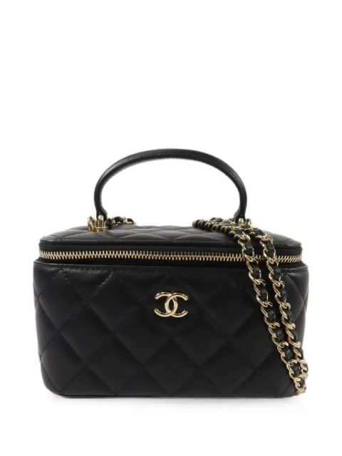 CHANEL Pre-Owned CC Vanity Case shoulder bag Black AP2199