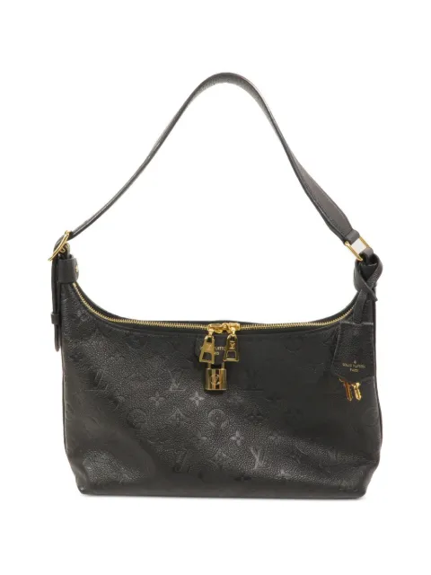 Louis Vuitton Pre-Owned Monogram Empreinte Sac Sport shoulder bag Black M46610