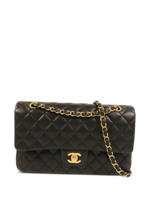 CHANEL Pre-Owned Classic CC turn-lock shoulder bag Black A01112