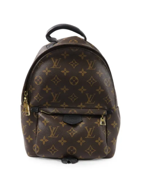 Louis Vuitton Pre-Owned PM Palm Springs Monogram-pattern backpack Brown M41560