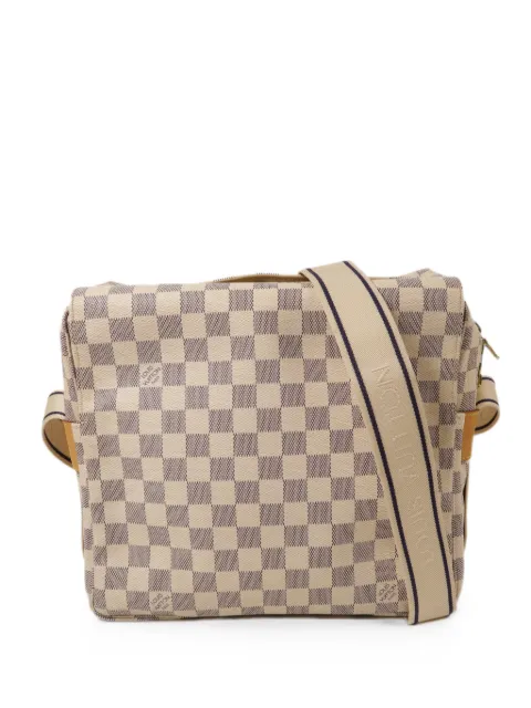 Louis Vuitton Pre-Owned Naviglio Damier-Azur crossbody bag Neutrals N51189