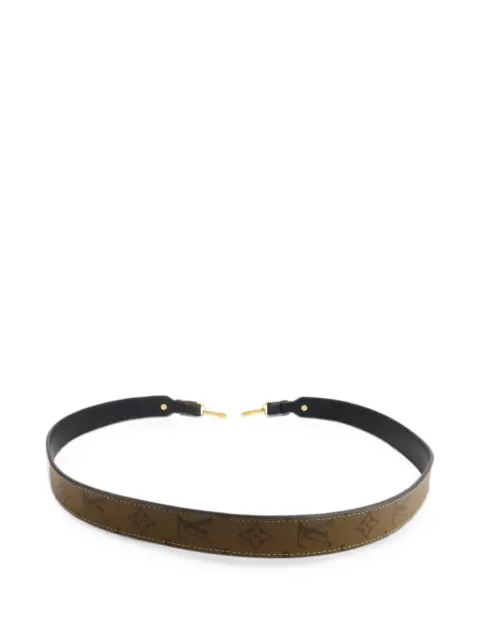 Louis Vuitton Pre-Owned Bandouliere reversible strap Brown J02371