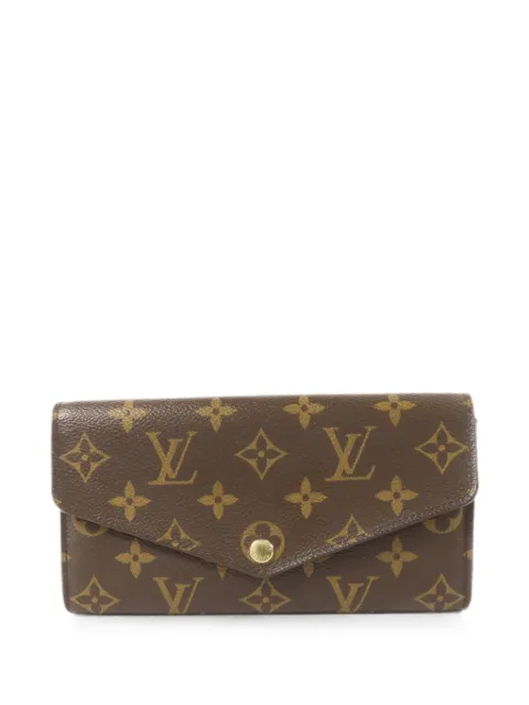 Louis Vuitton Pre-Owned Portefeuille Sarah Monogram wallet Brown M62235