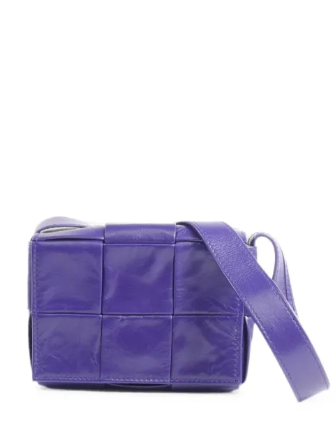 Bottega Veneta Pre-Owned Candy Cassette mini bag Purple P01205068L
