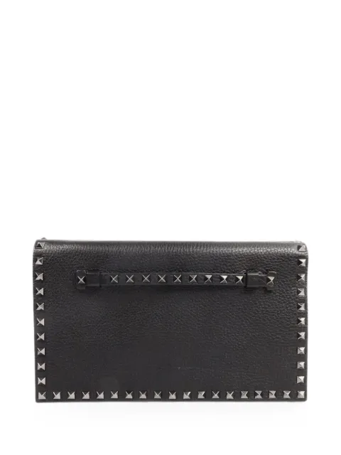 Valentino Garavani Pre-Owned Rockstud clutch bag Black BGM399WSH2