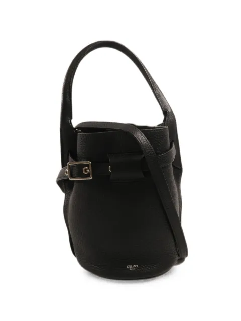 Celine Pre-Owned small Big Bag bucket bag Black 187243A4U