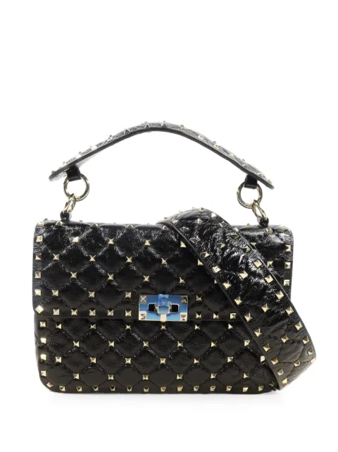 Valentino Garavani Pre-Owned Rockstud Spike shoulder bag Black NA