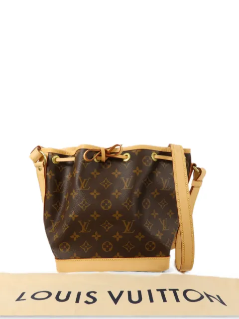Louis Vuitton Pre-Owned BB monogram Noe bucket bag Brown M40817
